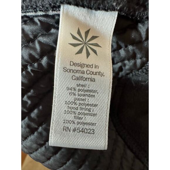 Athleta Women's Size Medium Black Jacket - Picture 9 of 9